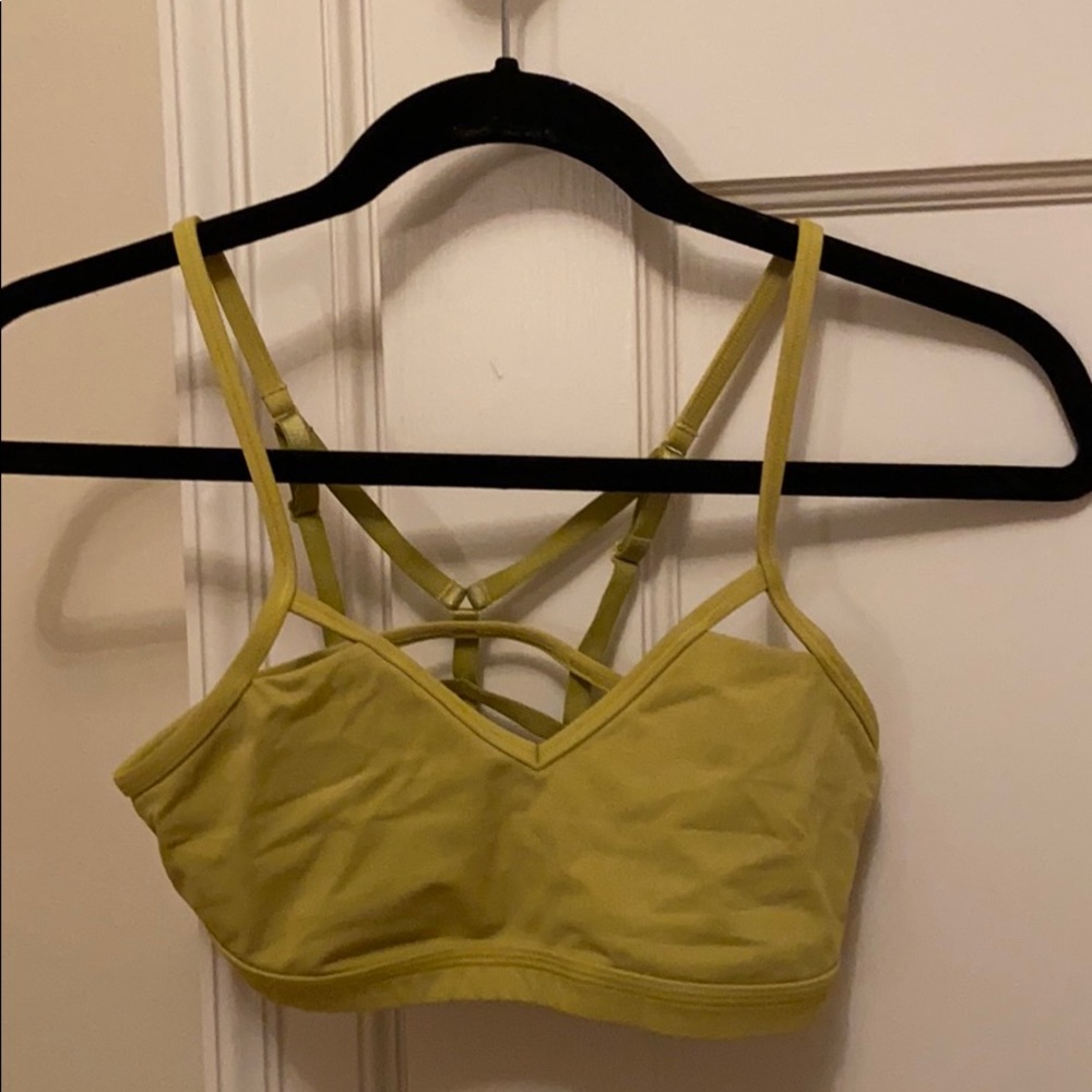 lululemon sports bra w cage back